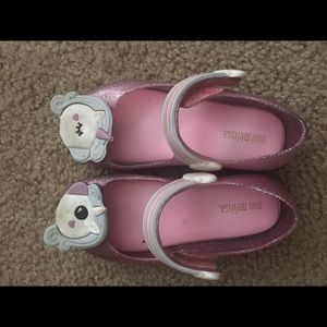 Mini Melissa unicorn shoes